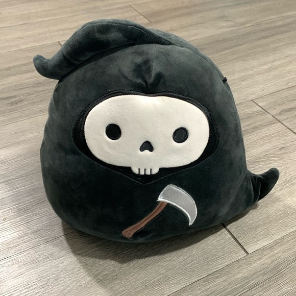 Squishmallows 12" Otto The Grim Reaper Skeleton Halloween Squishmallow Plush - Picture 1 of 13